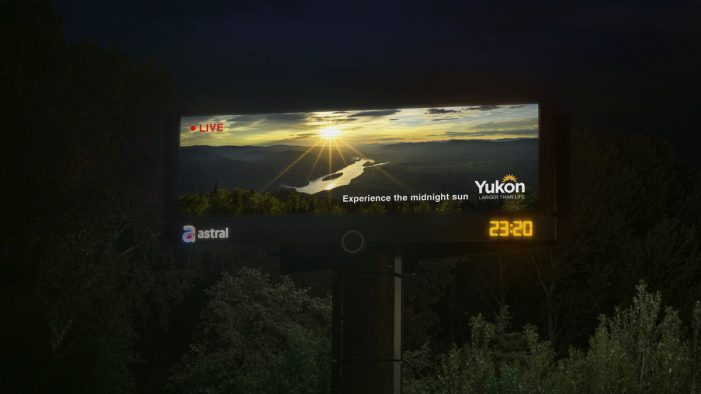 Yukon’s Midnight Sun Shines Bright in Vancouver in New OOH Campaign by Cossette