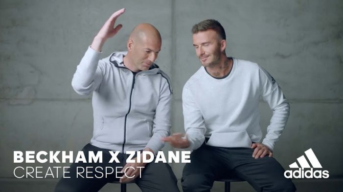 Beckham & Zidane – “Create Respect” “Creators Never Die” Adidas Football