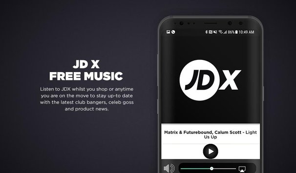 Immedia works with JD Sports to launch music & entertainment platform JD-X across in-store & mobile