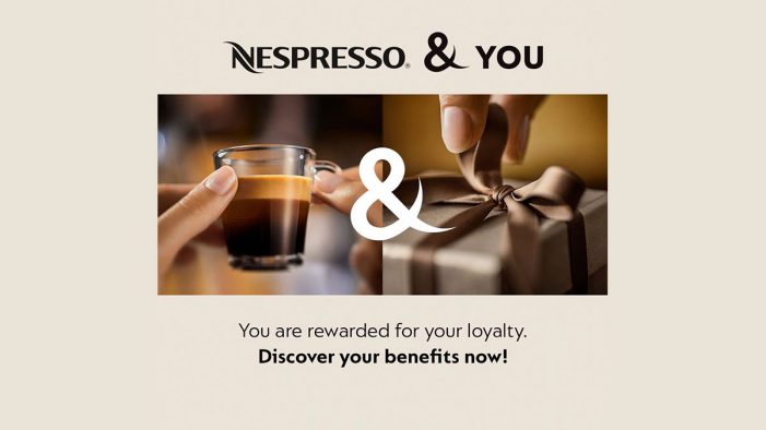 Nespresso drives long-term loyalty with new ‘Nespresso & You’ rewards scheme