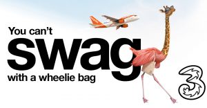 Hands free cheap with three easyjet