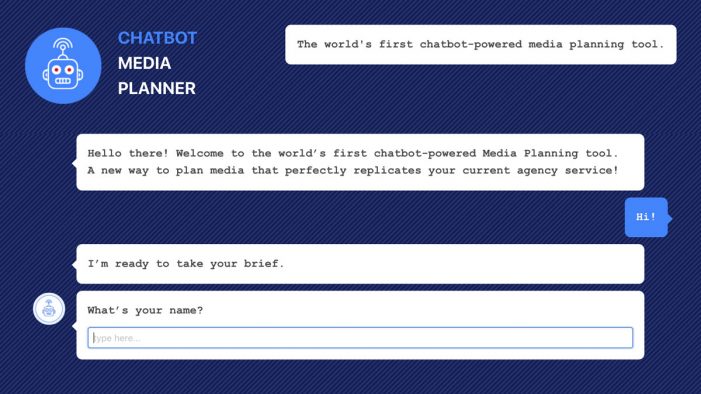 Yonder Media launches spoof “ChatBot Media Planner” to highlight lack of original thinking in the industry