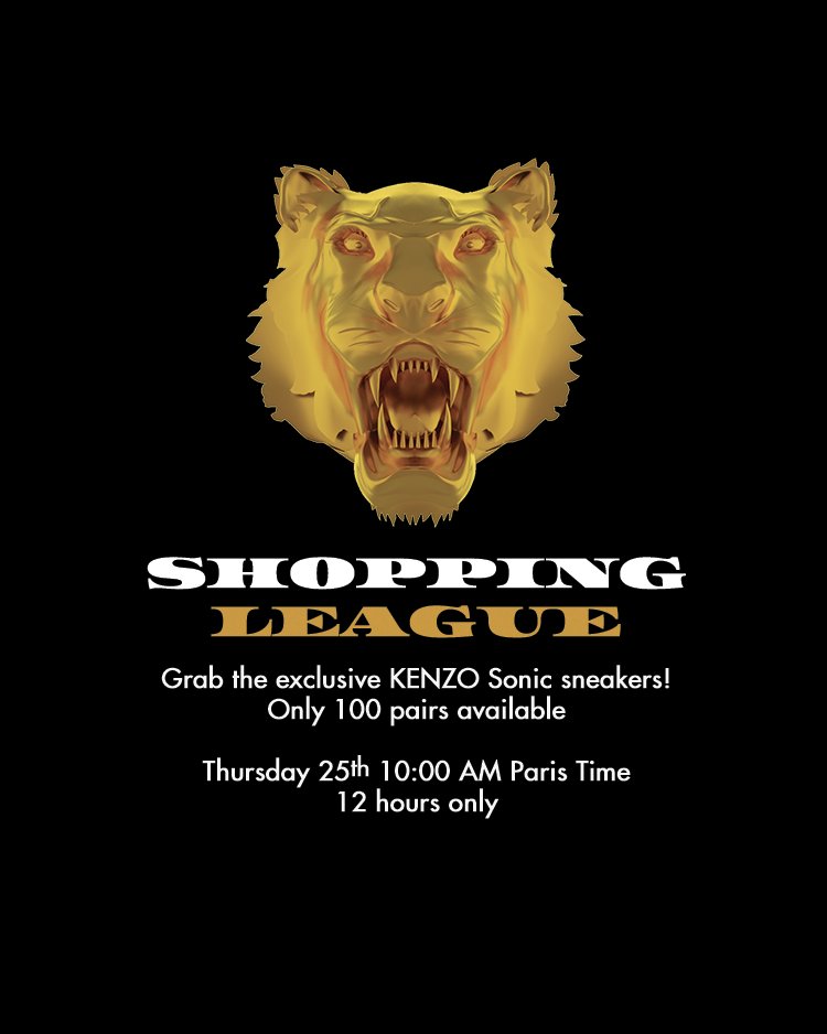 Kenzo shopping hot sale league