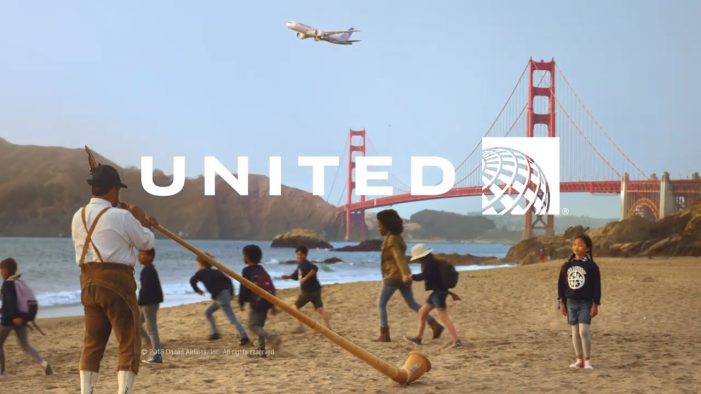 United Airlines connects the world with music in ambitious new spot