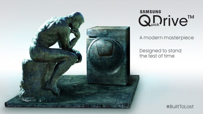 Samsung gives iconic sculptures a contemporary makeover in new OOH campaign