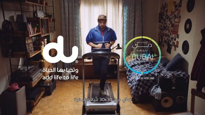 TBWA\RAAD helps du spread awareness on the Dubai Fitness Challenge 2018