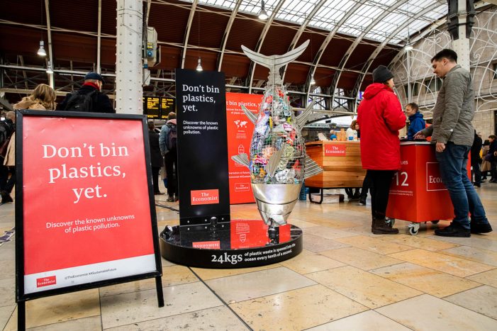 The Economist encourages Londoners to rethink the war on plastic