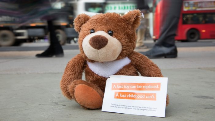 2,000 “lost teddy bears” to appear on UK high streets to launch World Vision UK’s latest campaign