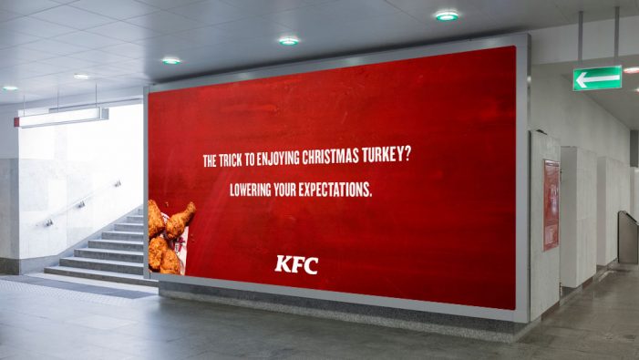 KFC is Standing up for Chicken this Christmas