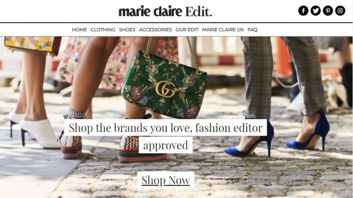 Marie Claire continues retail expansion with launch of Marie Claire Edit shopping platform
