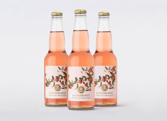 Carlton & United Launches Strongbow Blossom Rosé Sparkling Apple Cider with Design by Denomination