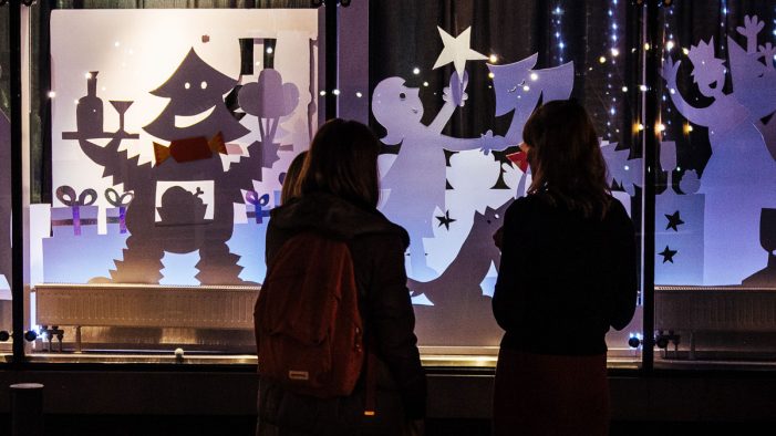 Elmwood’s Christmas Winter Window Display raises money for children born limb different