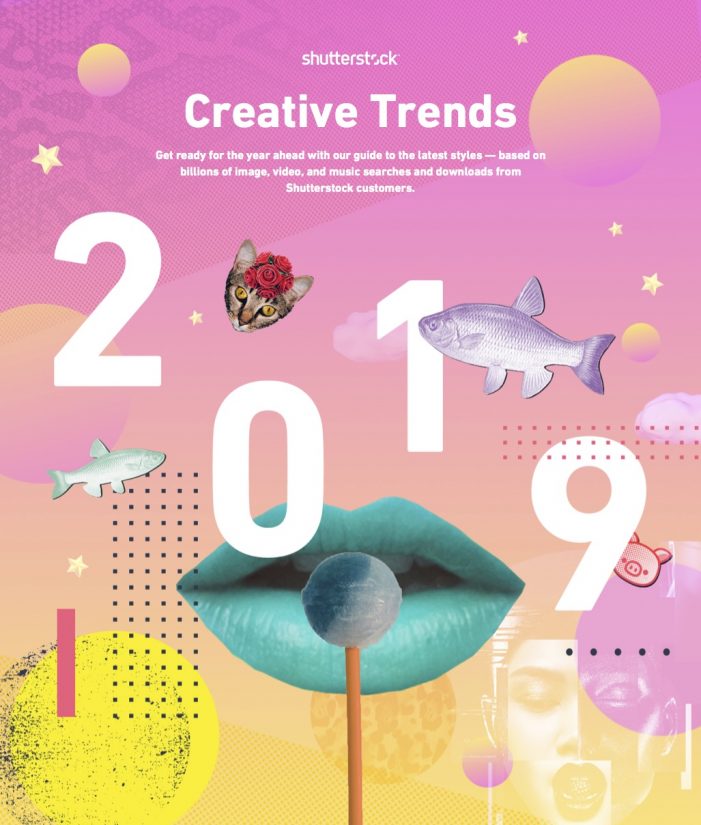 Shutterstock’s 2019 Creative Trends Report Predicts a Nostalgic Return to Visual Aesthetics of the Past