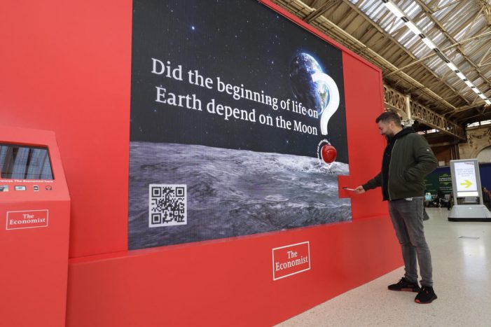 The Economist expands on brand TV with experiential activation at London Victoria Station