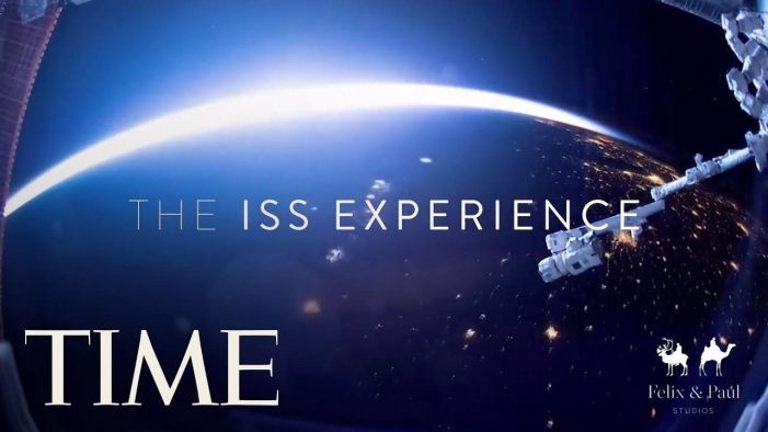 VR series to be broadcast from the International Space Station for TIME and Felix & Paul Studios