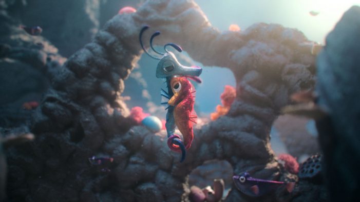 Animated seahorse love story for ASN Bank inspired by viral wildlife photograph