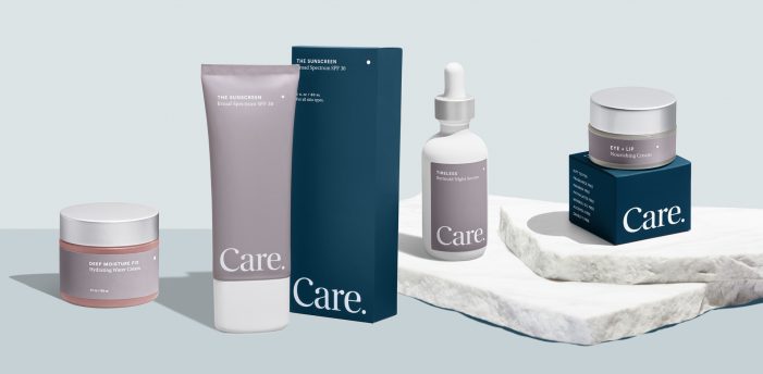 Avec creates brand identity for Care, a new DTC skincare brand
