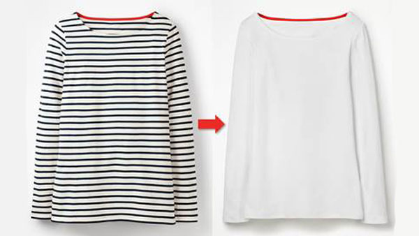 UK retailer responds to Breton top ban with stripe removal service