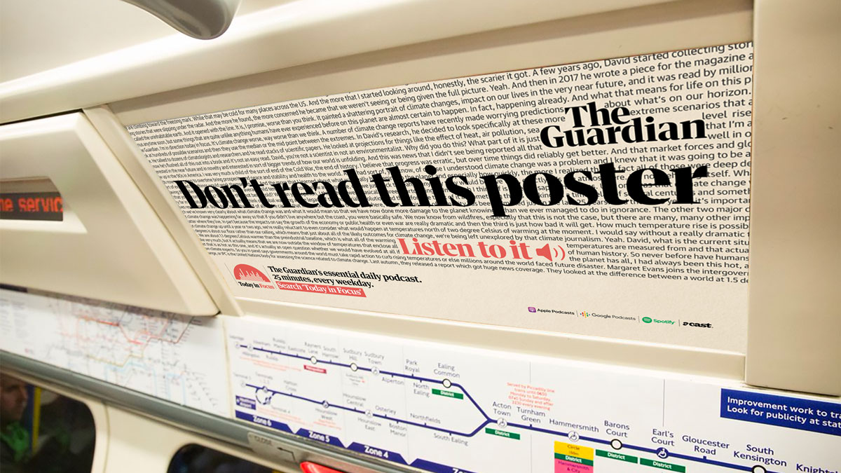 The Guardian launches new campaign creative to promote Today in Focus ...