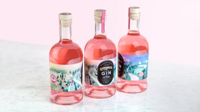 Kopparberg unveils premium gin with design created by Elmwood