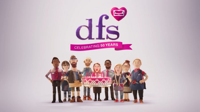 DFS celebrates 50-years of bringing comfort to the UK in new campaign
