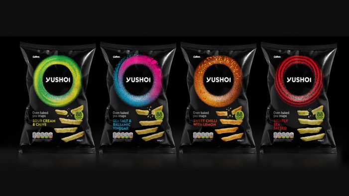 Elmwood visualises taste and texture for redesign of Yushoi, the Japanese-inspired snack brand