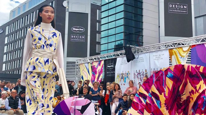 Space extends Häagen-Dazs’ passion for fashion with Berlin designer, Kilian Kerner