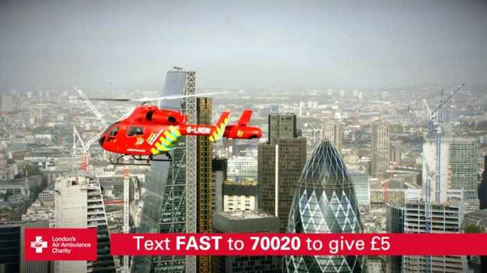 WPNC unveils new DRTV and online fundraising drive for London’s Air Ambulance Charity