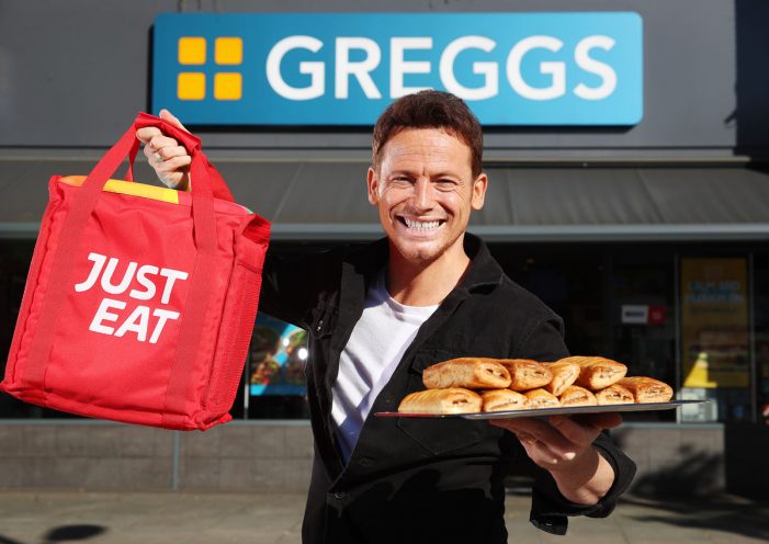 greggs delivery just eat