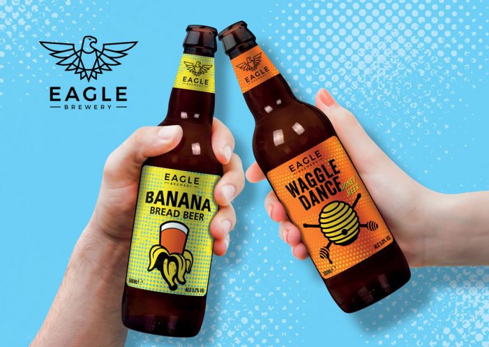 Bonfire creates “pop-art” inspired branding for The Eagle Brewery’s flavoured beer range