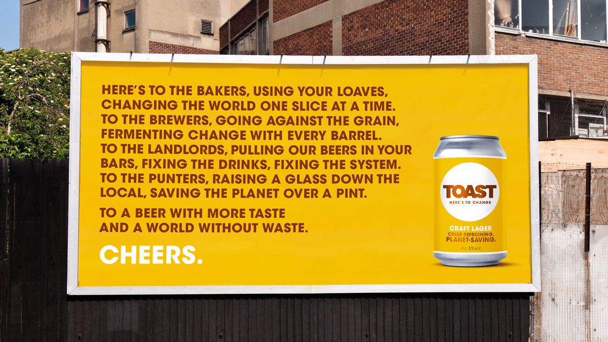 B&B Studio Elevates The Toast Ale Mission With Bold And Purposeful ...