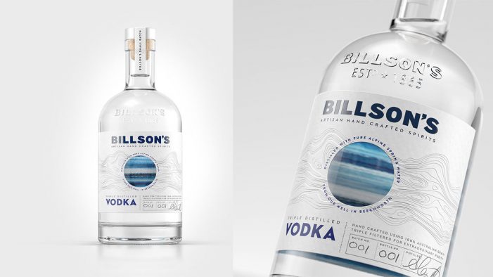 Billson’s launches small batch vodka with strategy and design by Cowan London