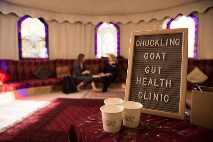 Chuckling Goat’s free pop-up gut health clinic in London