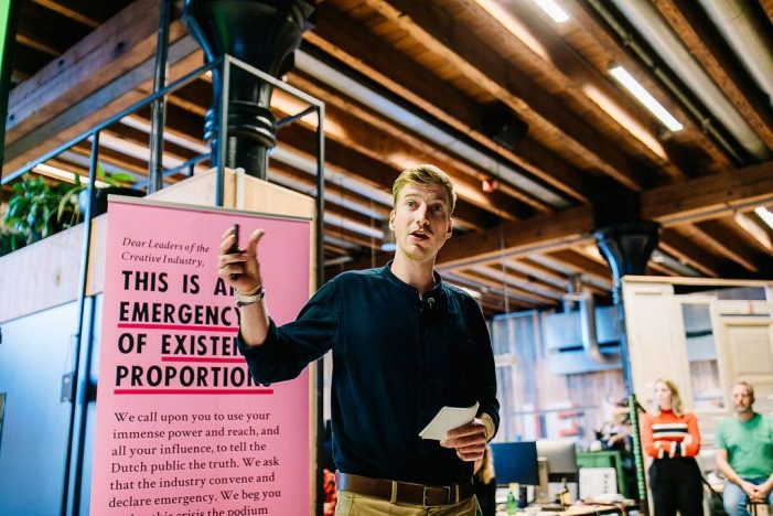 Dutch creative industry rallies behind Extinction Rebellion’s call to “Tell The Truth”