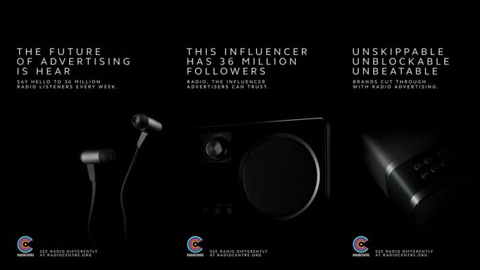 Radiocentre’s new campaign by The&Partnership proclaims radio as advertising’s next big thing