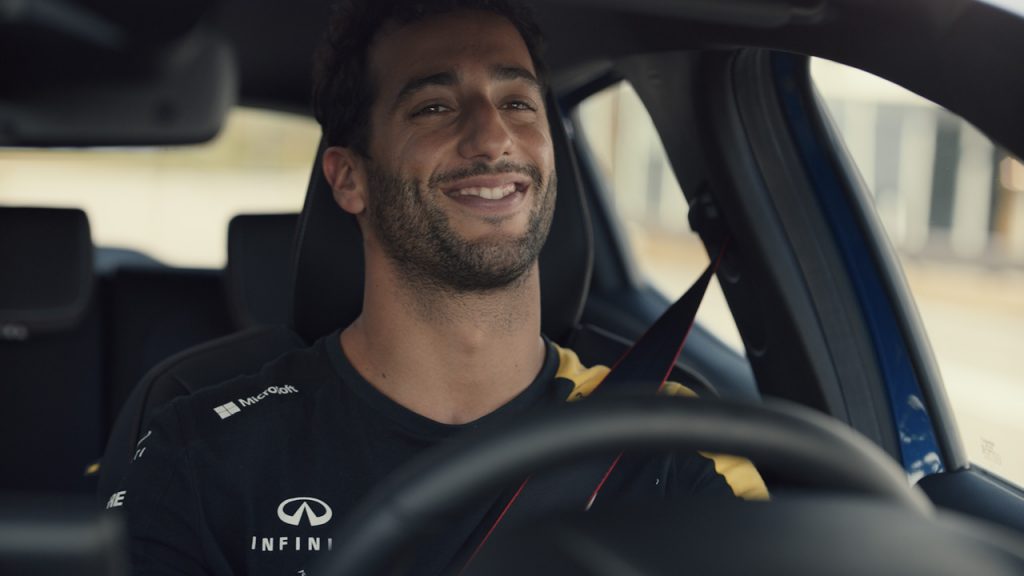 Daniel Ricciardo Discovers New Renault Clio Marketing Communication News