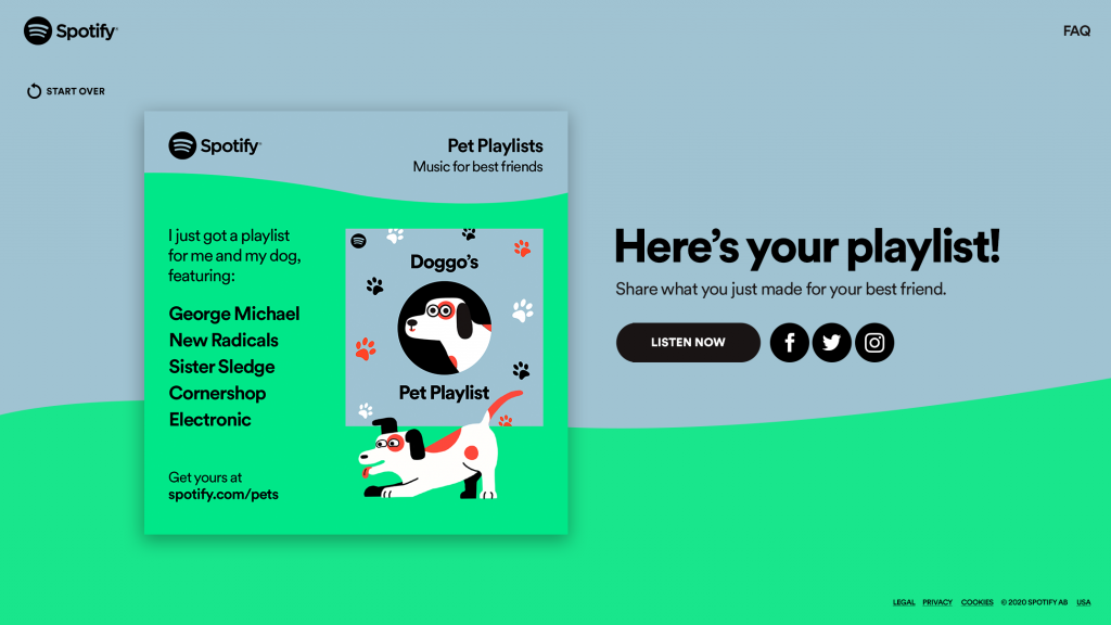 spotify dog music