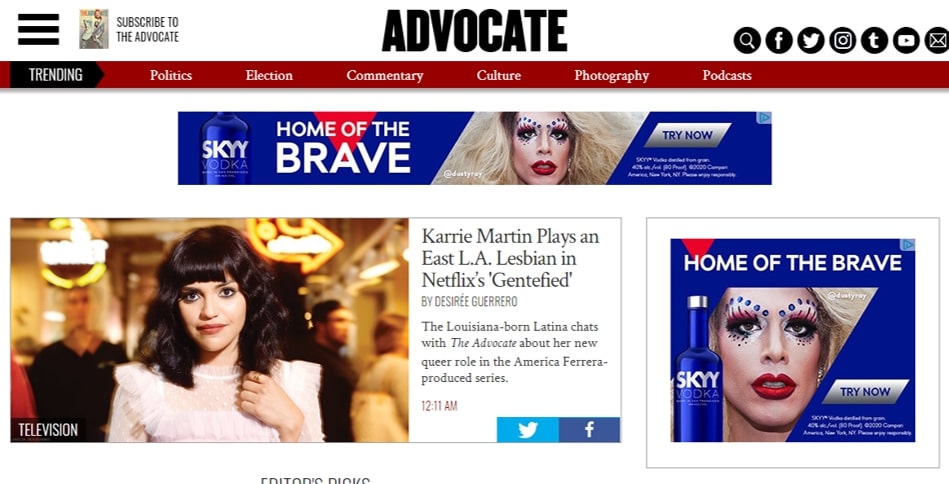 The Advocate – screenshot