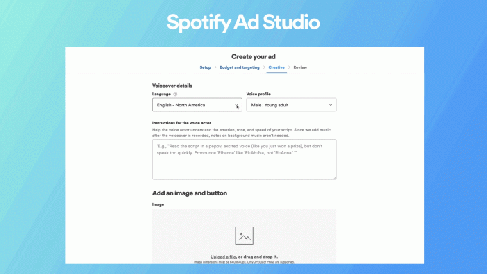 Spotify Ad Studio expands into new global markets, moves out of beta