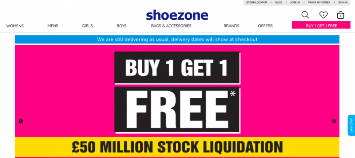 How Shoe Zone took its offline business online seamlessly during Covid-19
