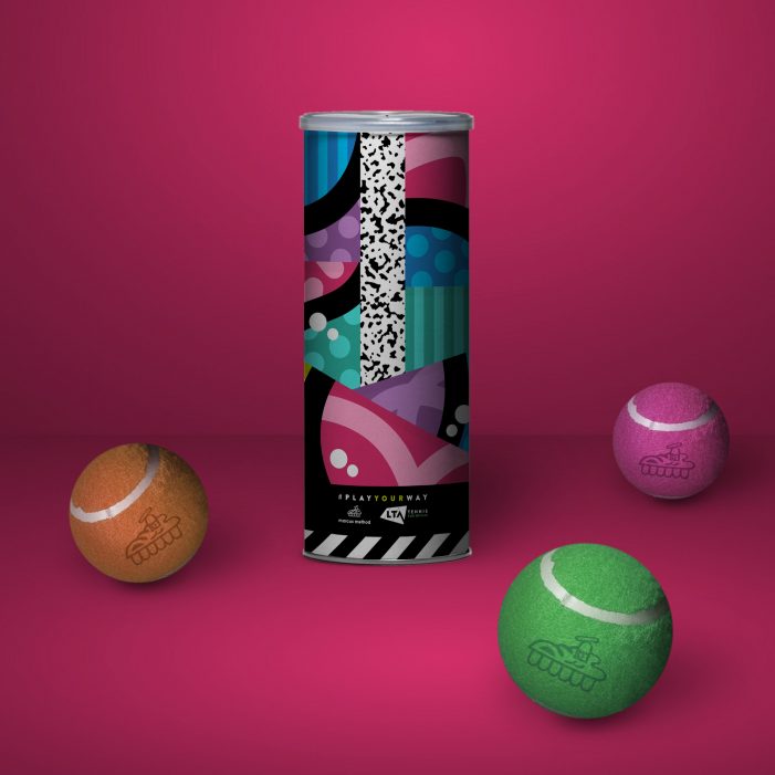 LTA encourages tennis players to showcase their design flair with Mark Your Ball as part of #PlayYourWay