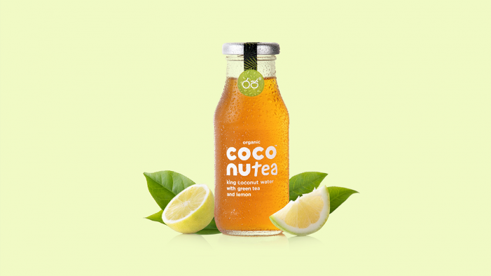Lewis Moberly create identity for Coconutea, a new player in the organic food and beverage sector