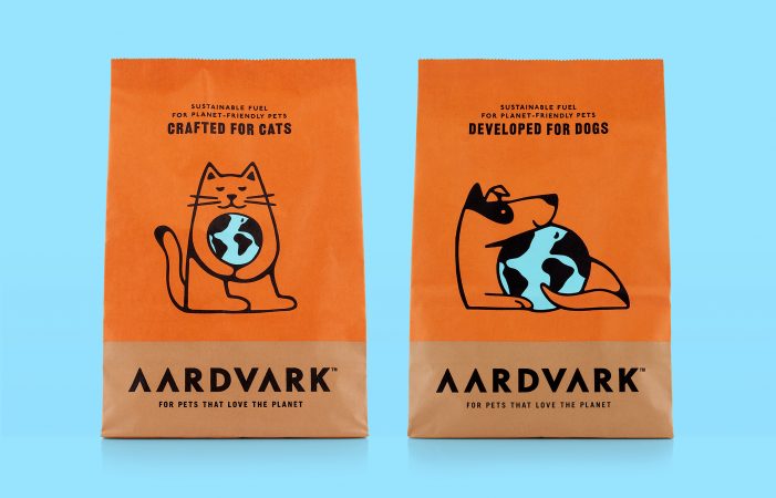 B&B studio creates AARDVARK, a sustainable insect-based pet food designed to grow an engaged community of pet- and planet-lovers.