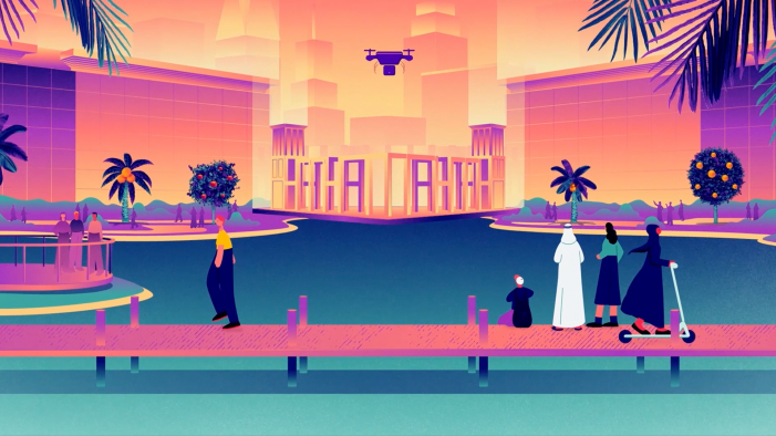Innovation At Middle East Tech Hub Dubai Internet City Is Spotlighted In Serviceplan Middle East Animated Campaign Film