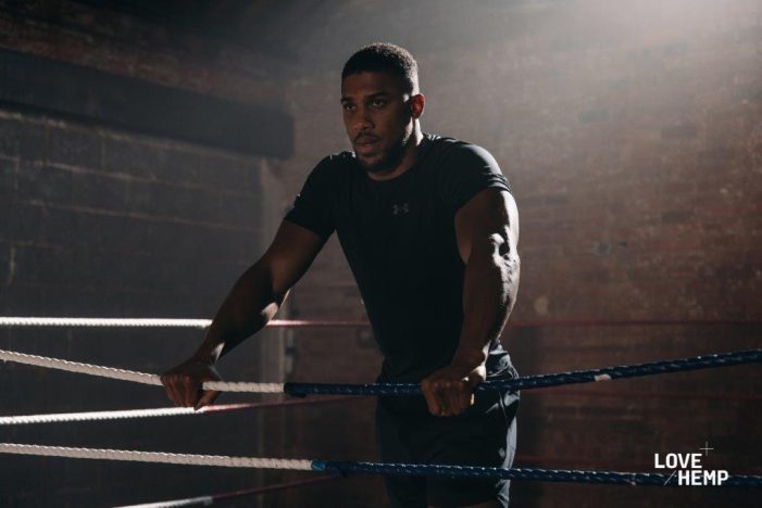 Anthony Joshua Stars In Love Hemp’s First National Media Campaign