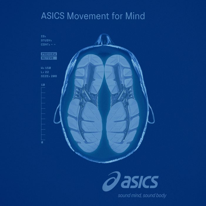 Neil A Dawson & Company Creates More Iconic Work To Launch The ASICS Movement For Mind Programme.