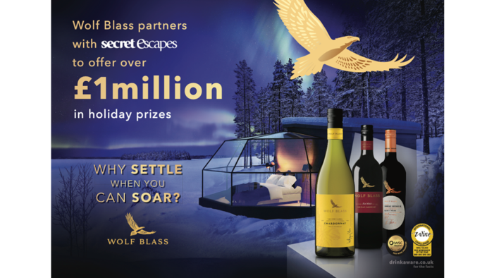 Wolf Blass Wines Launches – Why Settle When You Can Soar? Partnering With Secret Escapes To Giveaway Over £1M In Prizes