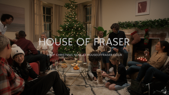 House of Fraser Launches ‘House of Festive’ Christmas Campaign  In Collaboration With What’s Possible Creative Studio And The Specialist Works