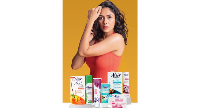 World’s Leading Hair Removal Brand NAIR Signs On Bollywood Actress Mrunal Thakur As Brand Ambassador
