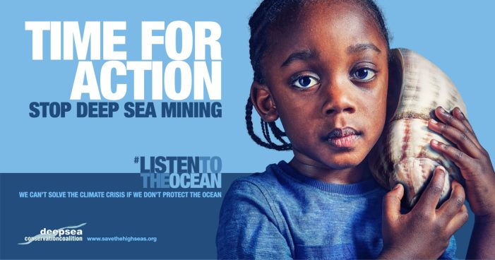 Ocean Protection NGOs Partner With Creative Coalition To Challenge World Leaders To ‘Listen To The Ocean’.